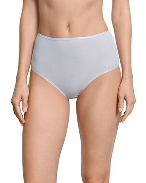 Hanro Cotton Seamless Full Briefs - Gray