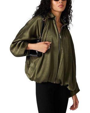 Steve Madden Aspen Bubble Hem Jacket - Green