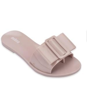 Melissa Babe Slip On Buckled Sandals - Pink