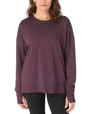Sweaty Betty After Class Sweatshirt - Purple