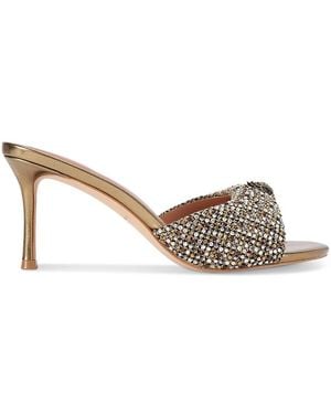 Kurt Geiger Oxford High Heel Mules - Metallic