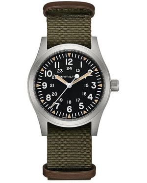 Hamilton Khaki Field Mechanical Watch, 42Mm - Gray