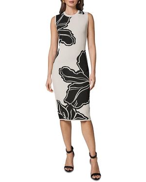 Donna Karan Donna Karan Bodycon Sweater Dress - Multicolor
