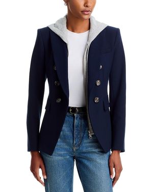 Veronica Beard Miller Dickey Jacket & Hoodie Dickey - Blue