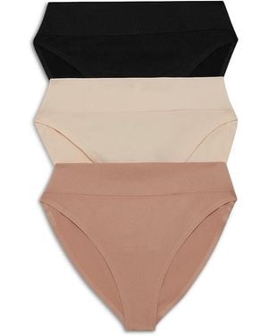 Honeydew Intimates Devin Bikini, Pack Of 3 - Black