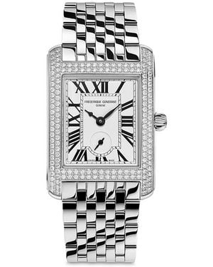 Frederique Constant Carree Watch, 25.2Mm X 36Mm - White