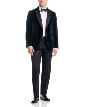 BOSS Hutson Velvet Slim Fit Dinner Jacket - Black