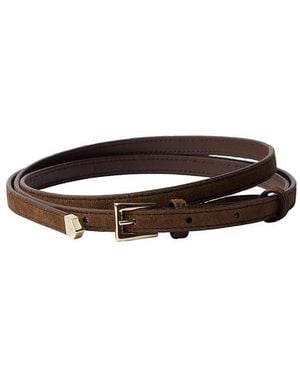 Prada Suede Belt - Brown