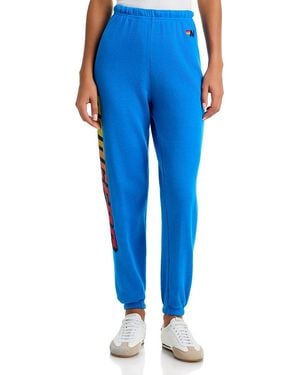 Aviator Nation Los Angeles Dodgers 2026 Graphic Sweatpants - Blue