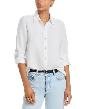Rails Knox Button Front Shirt - White