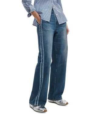 Rag & Bone Miramar Terry Track Pants - Blue