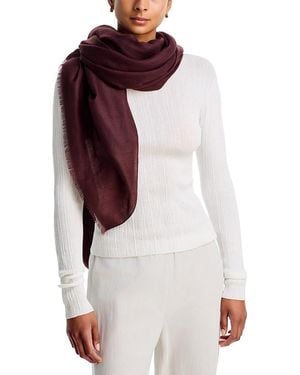 Vince Lightweight Cashmere Scarf - Red