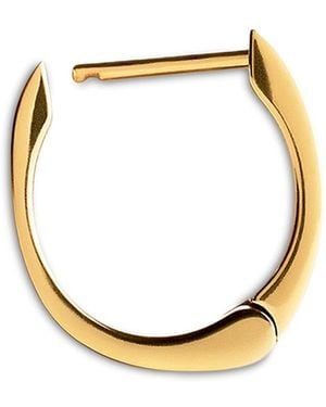 TOTEME Signature Hoop Earrings - Metallic