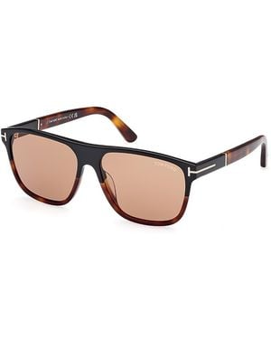 Tom Ford Square Sunglasses, 58Mm - Multicolor