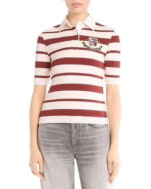 Acne Studios Embroidered Polo Tee