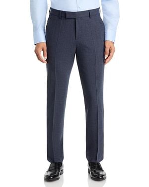 BOSS Wenten Stretch Wool Extra Slim Fit Suit Pants - Blue