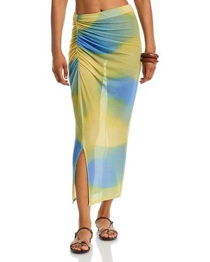 Jonathan Simkhai Kensingten Skirt Swim Cover-Up - Yellow