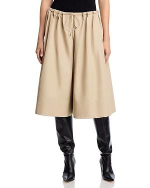 Brandon Maxwell Sutton Long Shorts - Natural