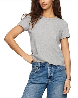 Z Supply Junie Slub T Shirt - Gray