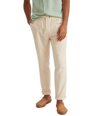 Marine Layer Saturday Cotton Stretch Standard Fit Beach Pants - Multicolor
