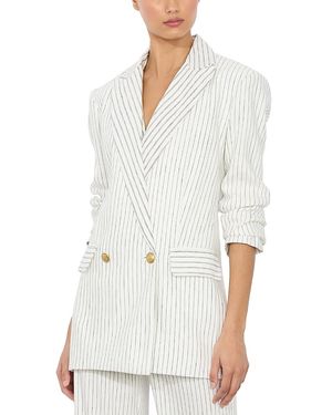 Alice + Olivia Arias Blazer - White