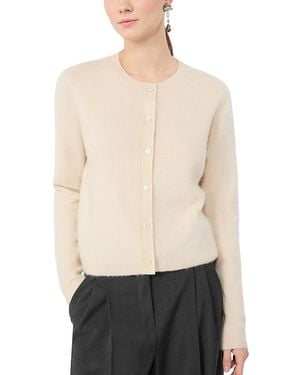Weekend by Maxmara Wkdesposto Wool And Cashmere Cardigan - White