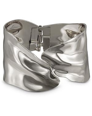 Ettika Abstract Cuff Bracelet - Gray