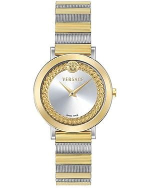 Versace V-Libra Bracelet Watch, 35Mm - Metallic