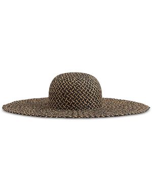Reiss Sonia Straw Hat - Brown