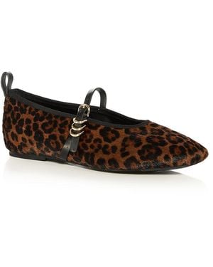 Rag & Bone Spire Mary Jane Flats - Brown