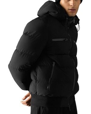 Moose Knuckles Soho Down Bomber - Black