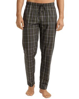 Hanro Cotton Striped Lounge Pants - Black