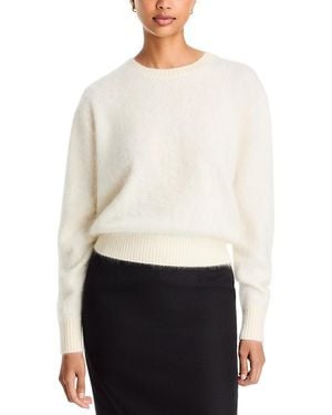 Toccin Talullah Cashmere Crewneck Sweater - White