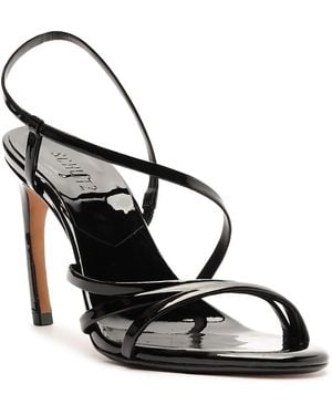 SCHUTZ SHOES Annie Curve Sandals - Metallic