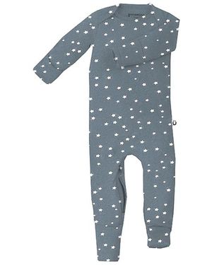 GUNAMUNA Romper Footie Convertible Pajama - Blue