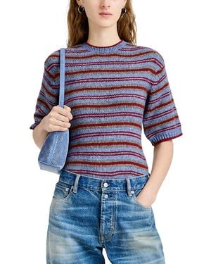 Proenza Schouler Dana Crewneck Sweater - Blue
