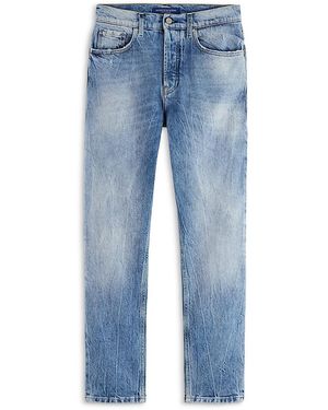 Scotch & Soda Dean Loose Tapered Stretch Cotton Jeans - Blue
