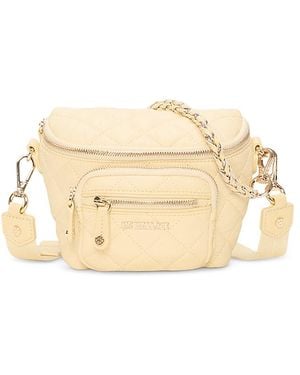 MZ Wallace Micro Crosby Sling Bag - Natural