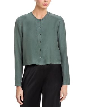 Leset Kim Classic Cardigan - Green
