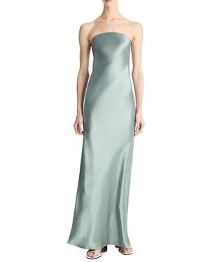 Vince Strapless Maxi Dress - Green