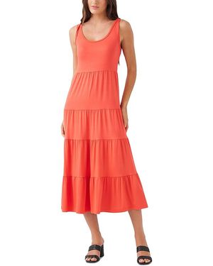 karen kane tiered midi dress Karen Kane Tiered Midi Dress