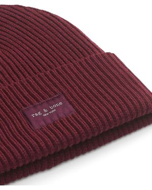 Rag & Bone Blake Beanie Hat - Blue