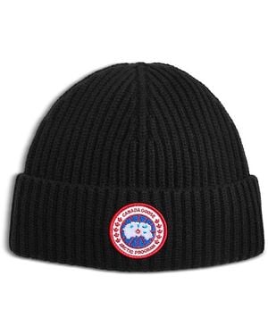 Canada Goose Wool & Cashmere Beanie Hat - Black