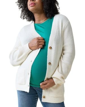 Ingrid & Isabel Maternity Cardigan - Blue