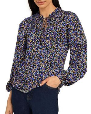 Hobbs Limited Dorfold Blouse - Blue