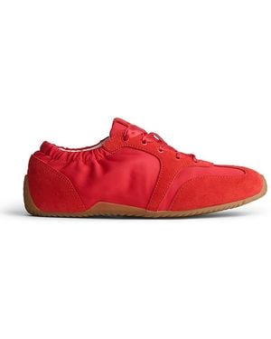 Rag & Bone Emilee Ballet Runner Sneakers - Red