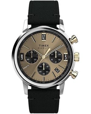 Timex Marlin Chronograph, 40Mm - Black