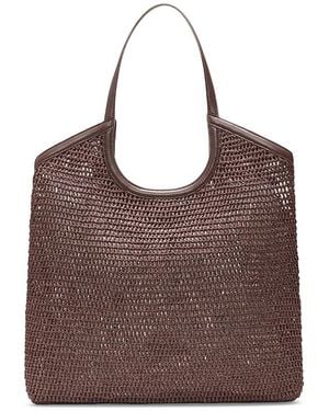 MZ Wallace Crochet Georgica Large Tote Bag - Brown