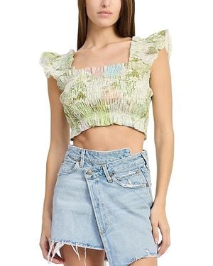 En Saison Blair Top - Blue