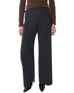 Whistles Louisa Tab Detail Pants - Black